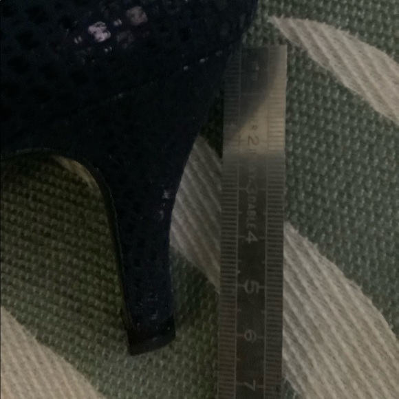 NWT Peter Kaiser open-toe, navy suede, US7.5. Leather lined, Made in Germany - Picture 8 of 9